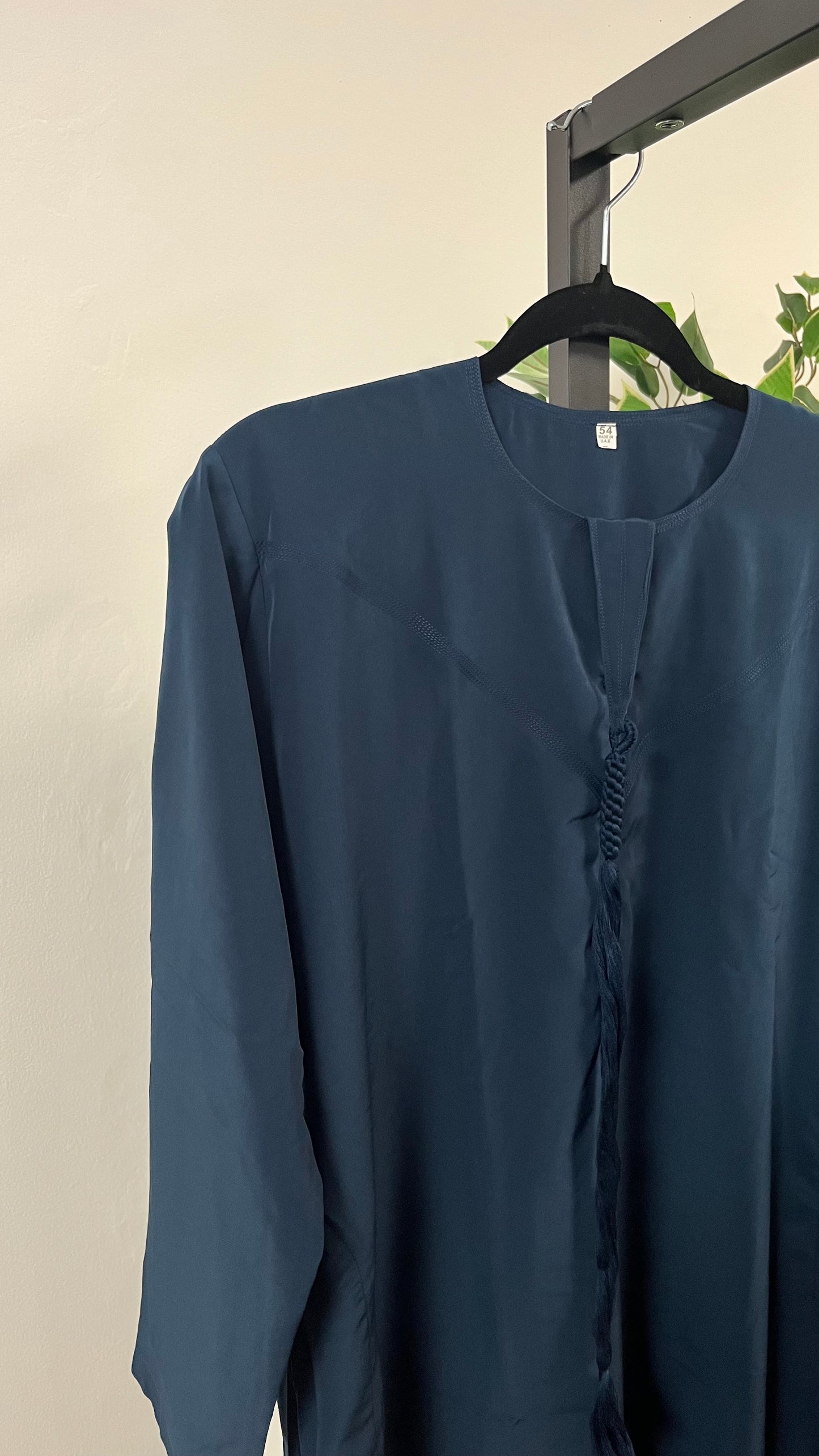 Qamis Emirati Adulte - Bleu - Qualité supérieure