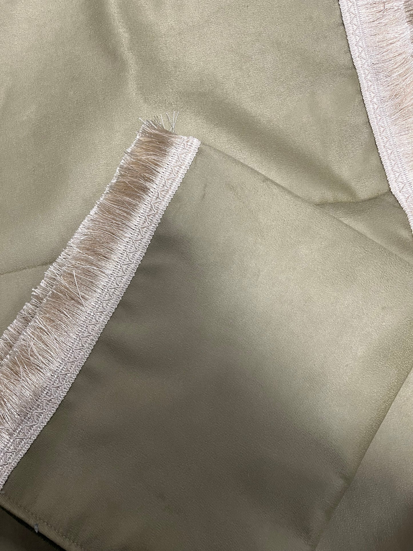 Tapis de prière luxe - vert amande