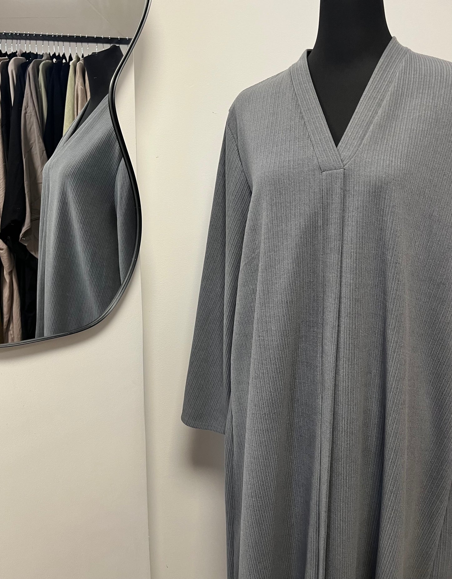 Abaya Cotélée