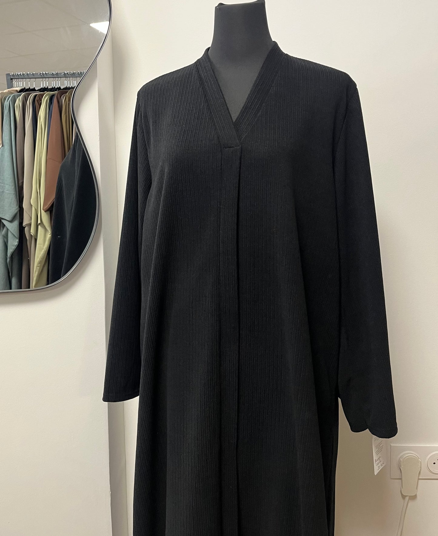 Abaya Cotélée