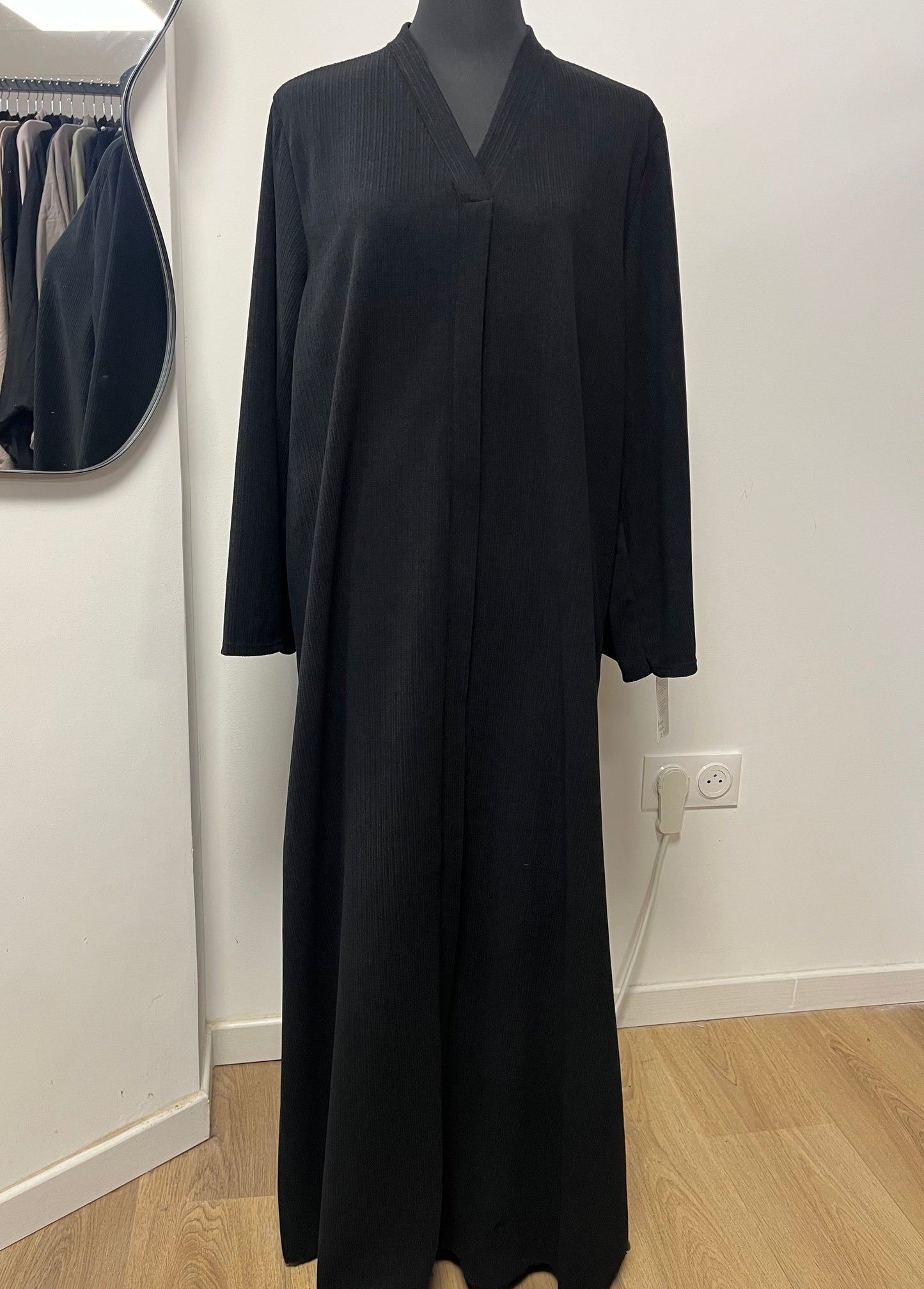 Abaya Cotélée