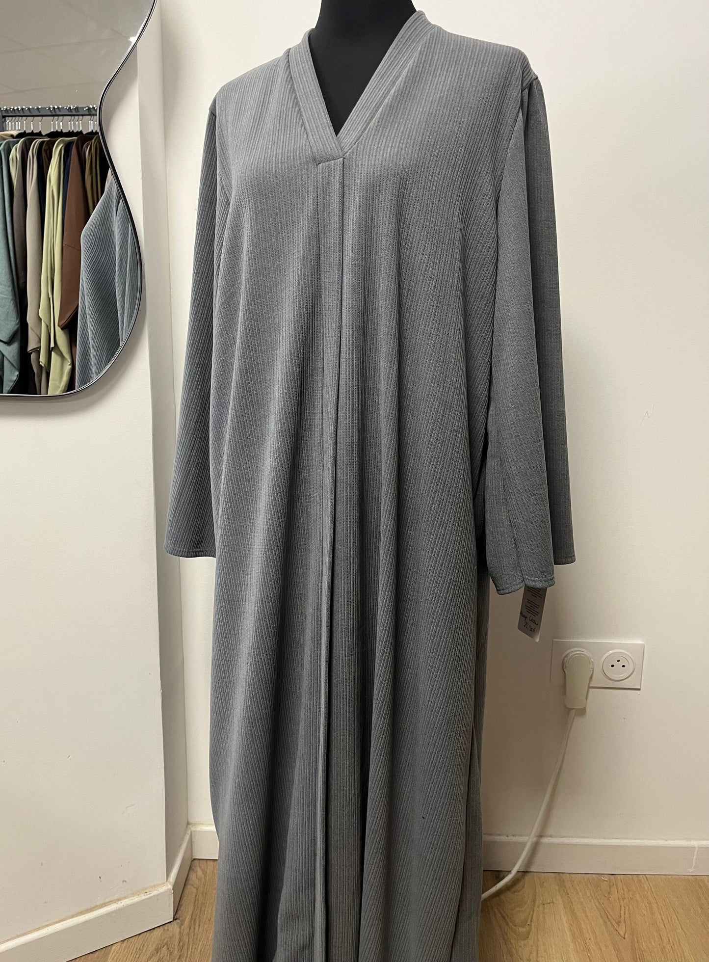 Abaya Cotélée