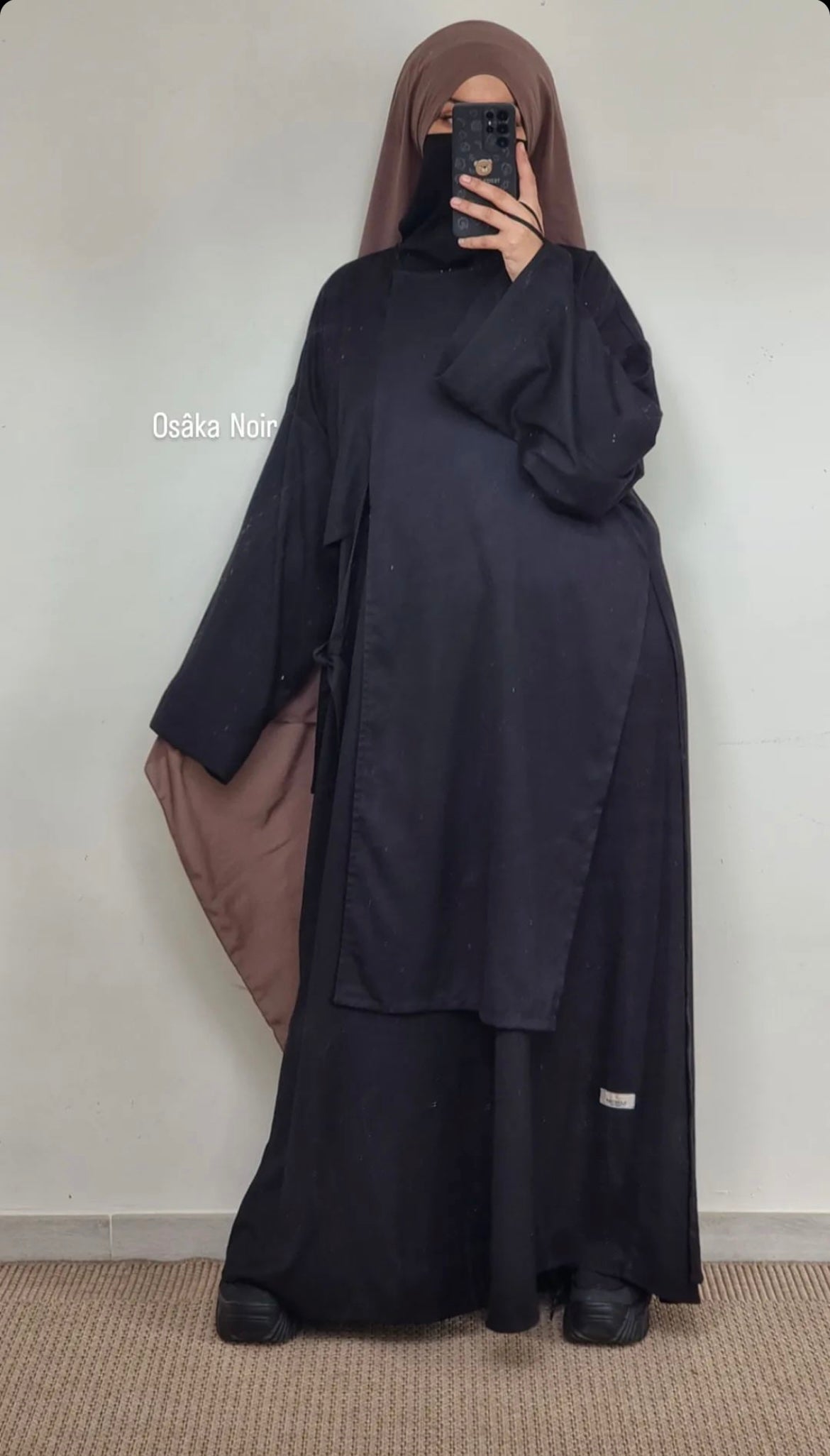 Set Osâka Noir / Beige - Al Kawthar Collection