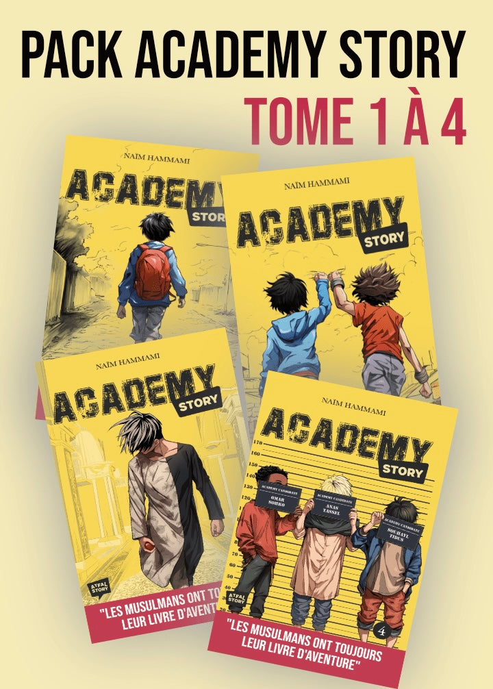Pack Academy Story (Tome 1 à 4)