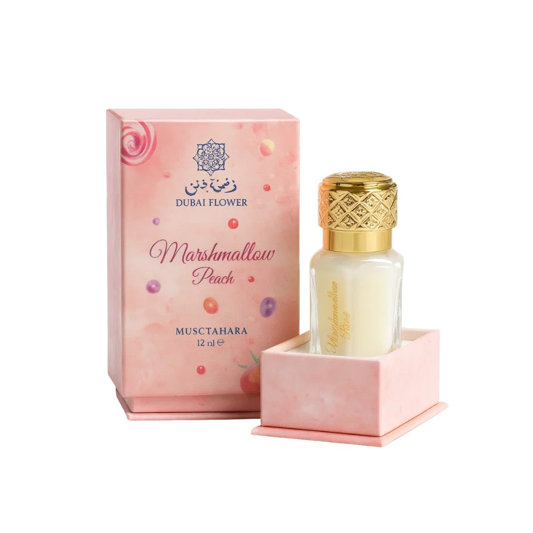 Musc Marshmallow Peach - 12 ml – Dubai flower