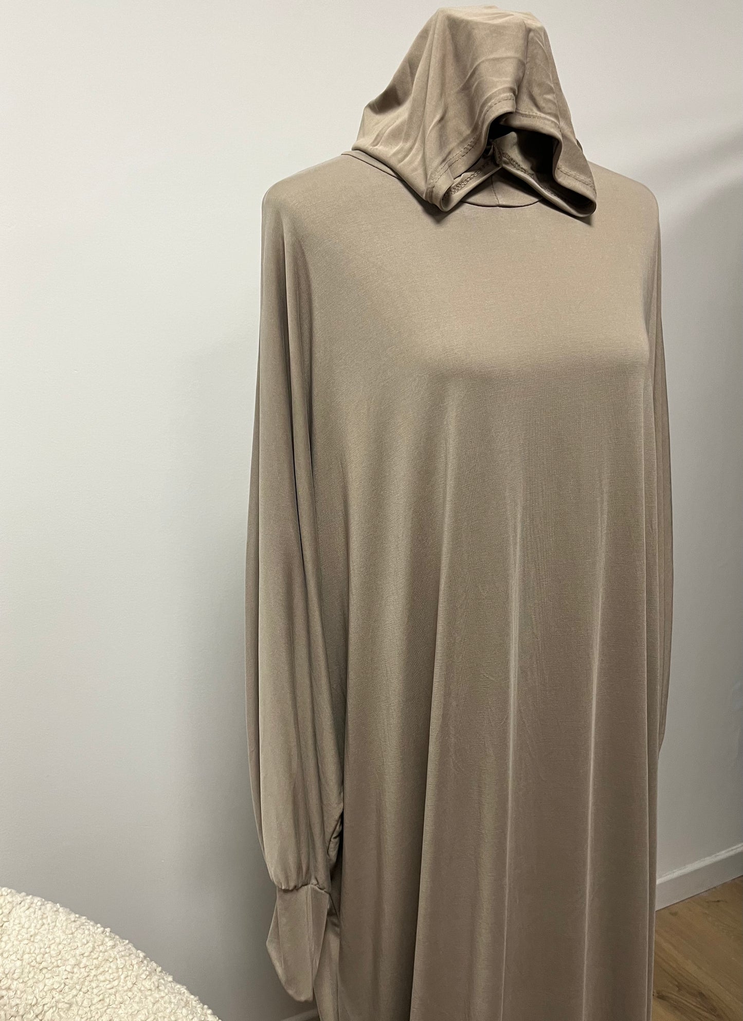 ROBE DE PRIÈRE JERSEY TAUPE