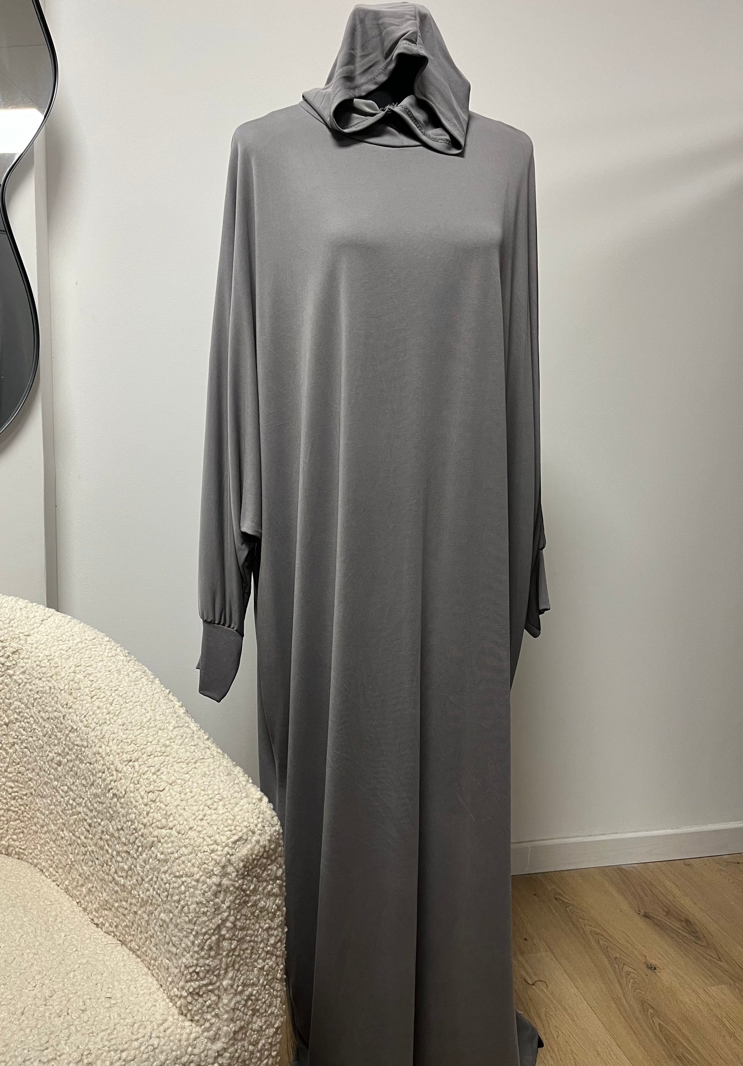 ROBE DE PRIÈRE JERSEY GRIS