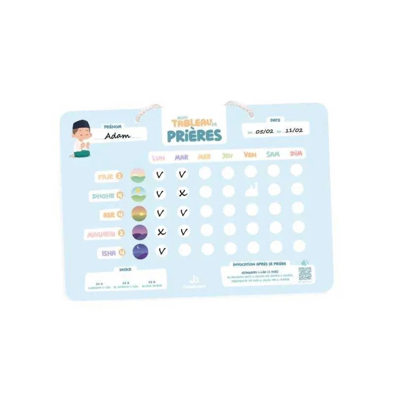 Pack Complet prière Fille ou Garçon