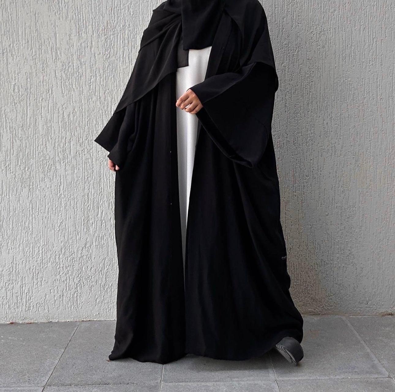 Abaya Nami + hijab assorti - Mayrah Collection