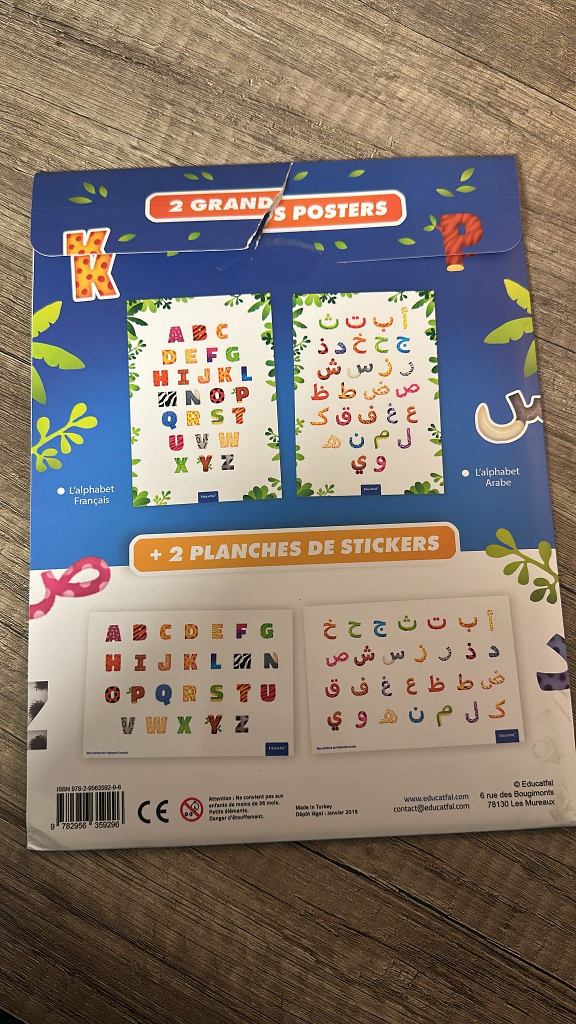 MES ALPHABETS ARABE ET FRANCAIS - EDUCATFAL