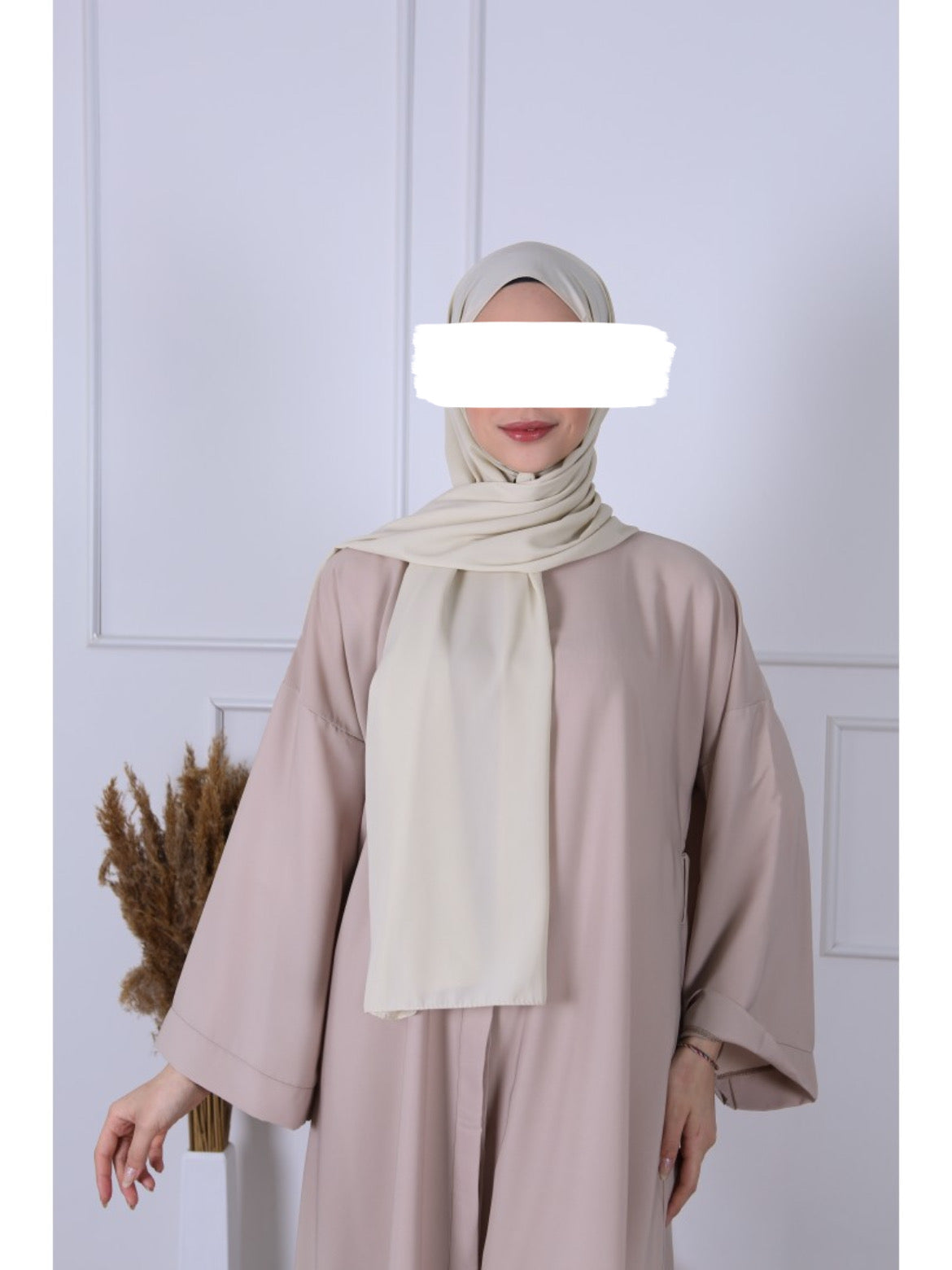 Hijab Soie de Medine - Ivoire