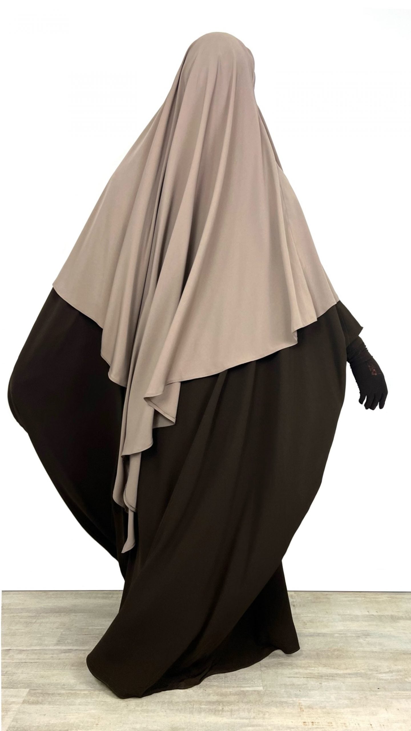 Maxi Khimar Whool Peach OUMMI ABI MOI