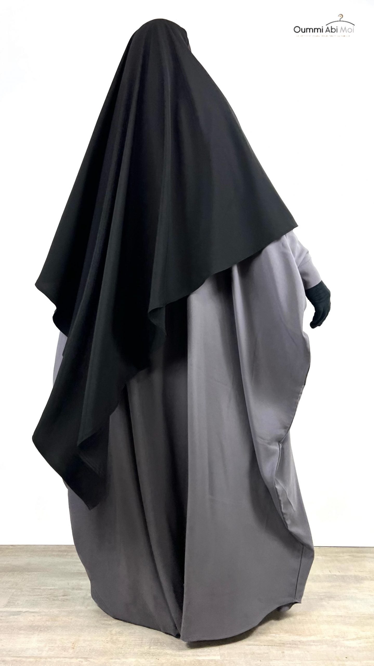 Maxi Khimar Whool Peach OUMMI ABI MOI