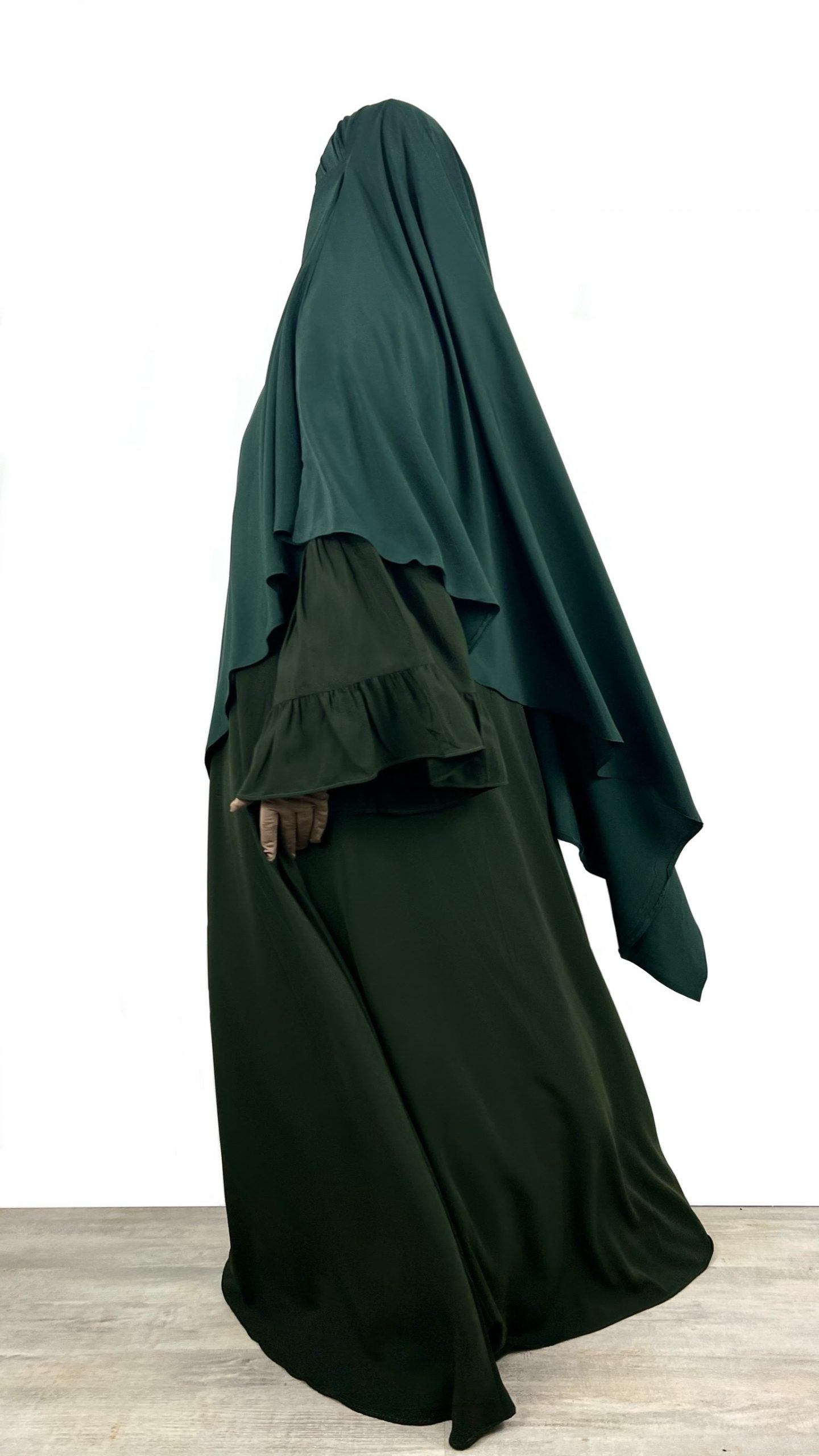 Maxi Khimar Whool Peach OUMMI ABI MOI