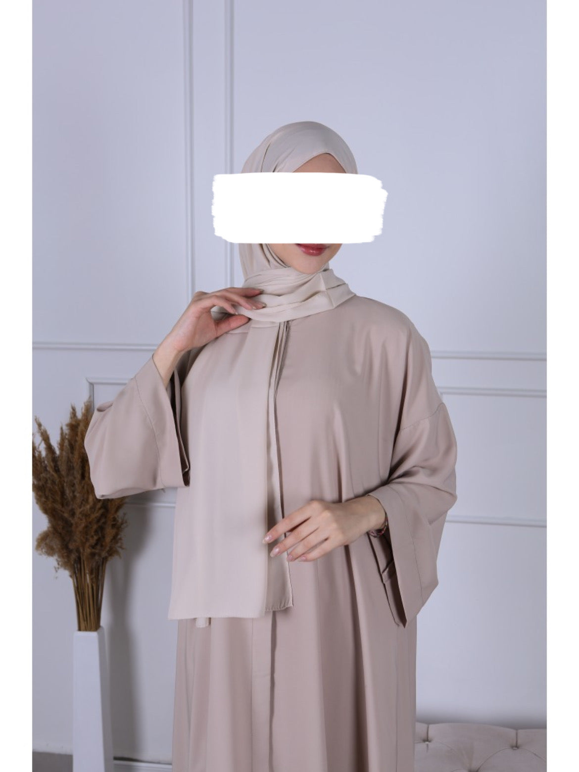 Hijab Soie de Medine - Nude