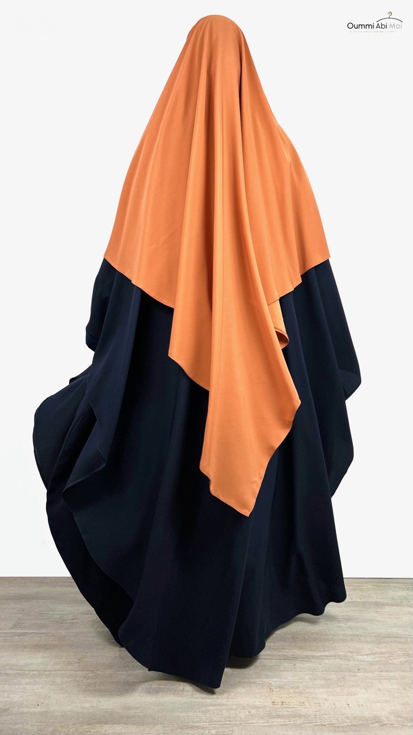 Maxi Khimar Whool Peach OUMMI ABI MOI