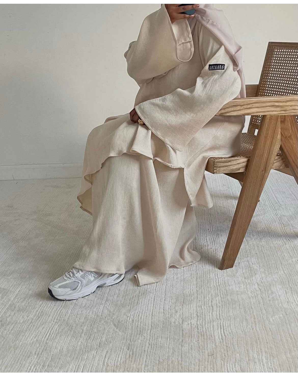 SET OVERSIZE - Crème - FARAASHA COLLECTION