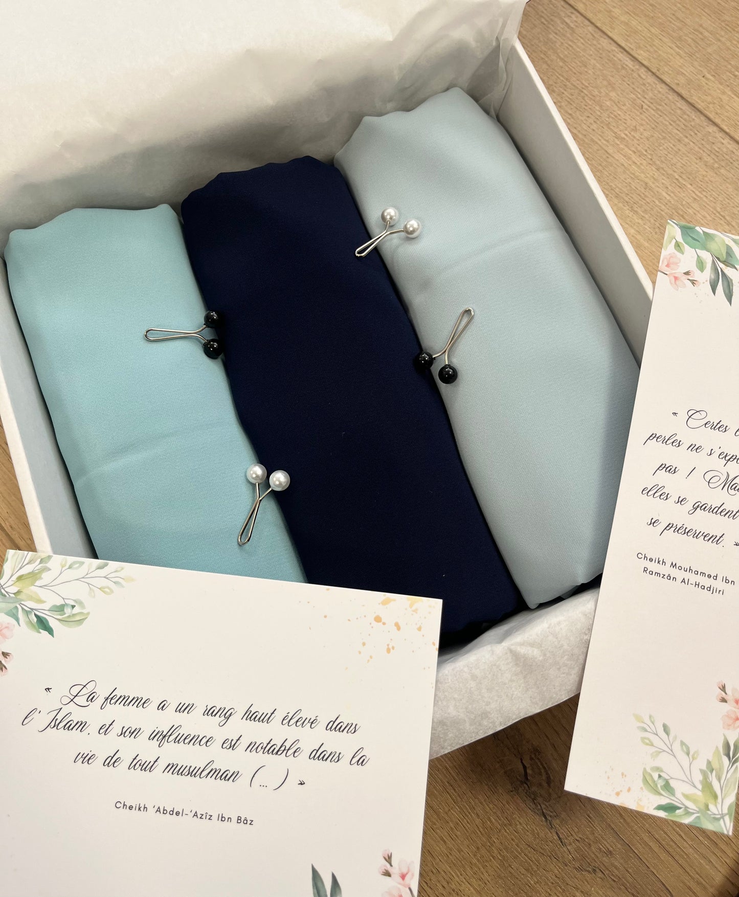 Box Flowers Blue