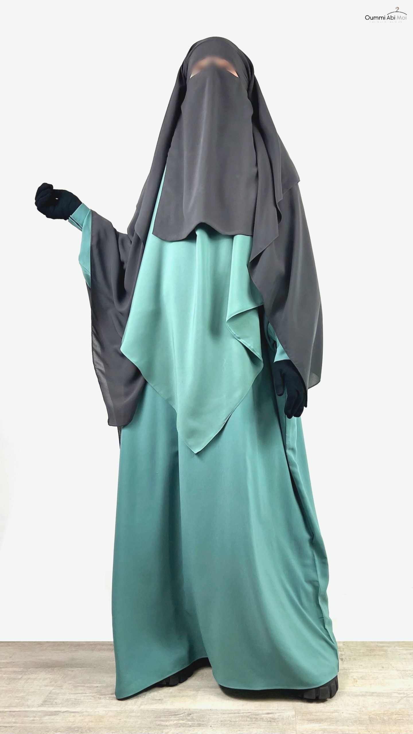 Niqab 3 voiles 1m50 - OUMMI ABI MOI