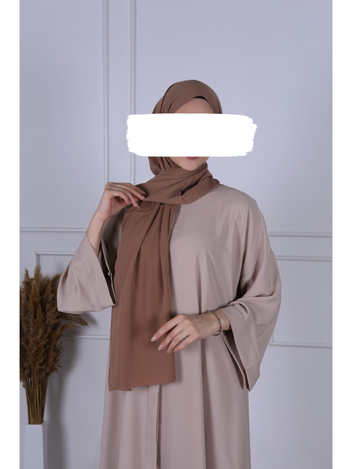 Hijab Soie de Medine - Moka