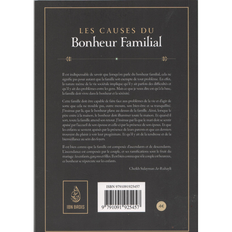 Les Causes Du Bonheur Familial - Ibn badis