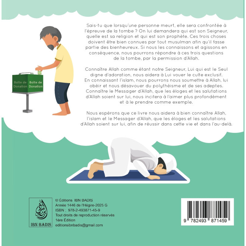 Les Trois Fondements Pour Les Enfants (Arnida Sharah Auli) Édition Ibn Badis