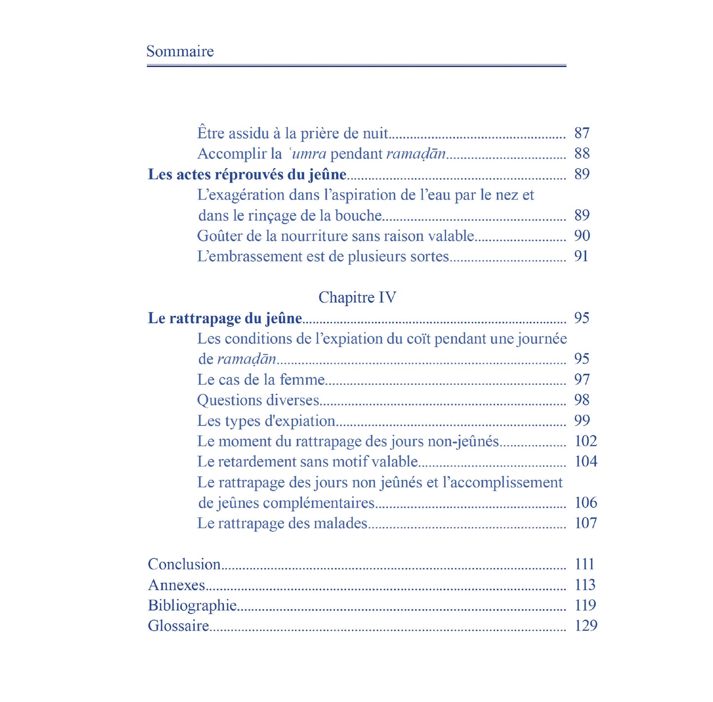 Le jeûne de ramaḍan - cheikh Muḥammed ibn Ṣāliḥ El ʿUtheymīn