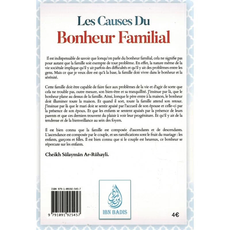 Les Causes Du Bonheur Familial