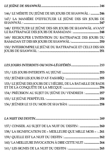 Les piliers de l'islam : Questions liées au jeûne et au ramadan
