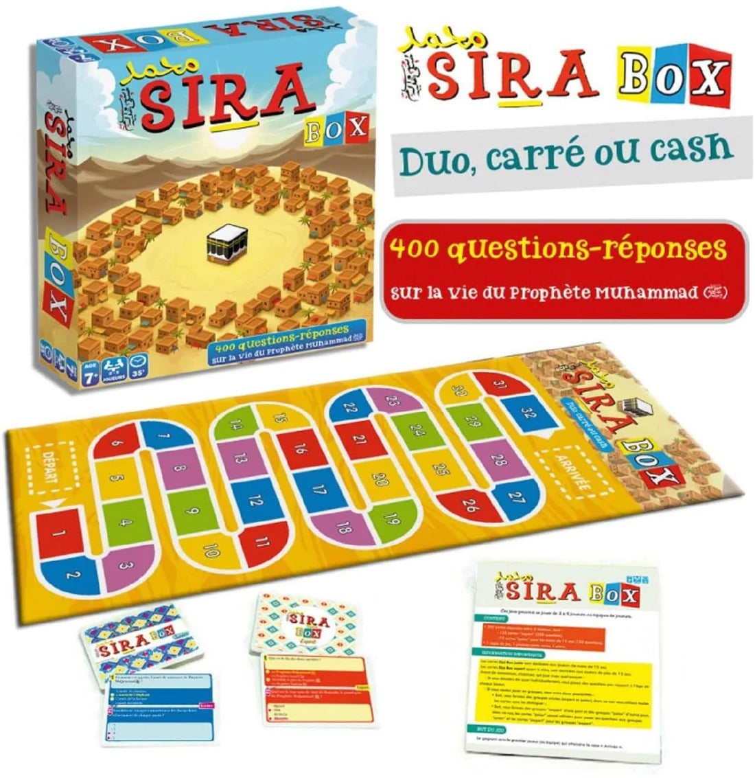 Sira Box - Jeu De Société Sur La Vie Du Prophète Mohammad