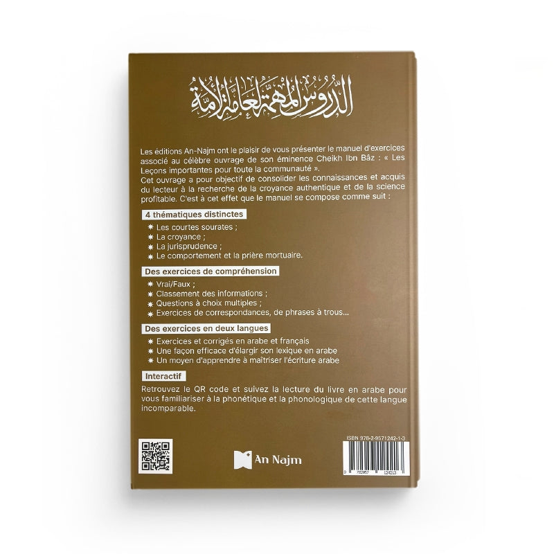Les Leçons Importantes pour toute la Communauté (sous forme de questions-réponses) + Le Manuel d'exercices - Édition An-Najm