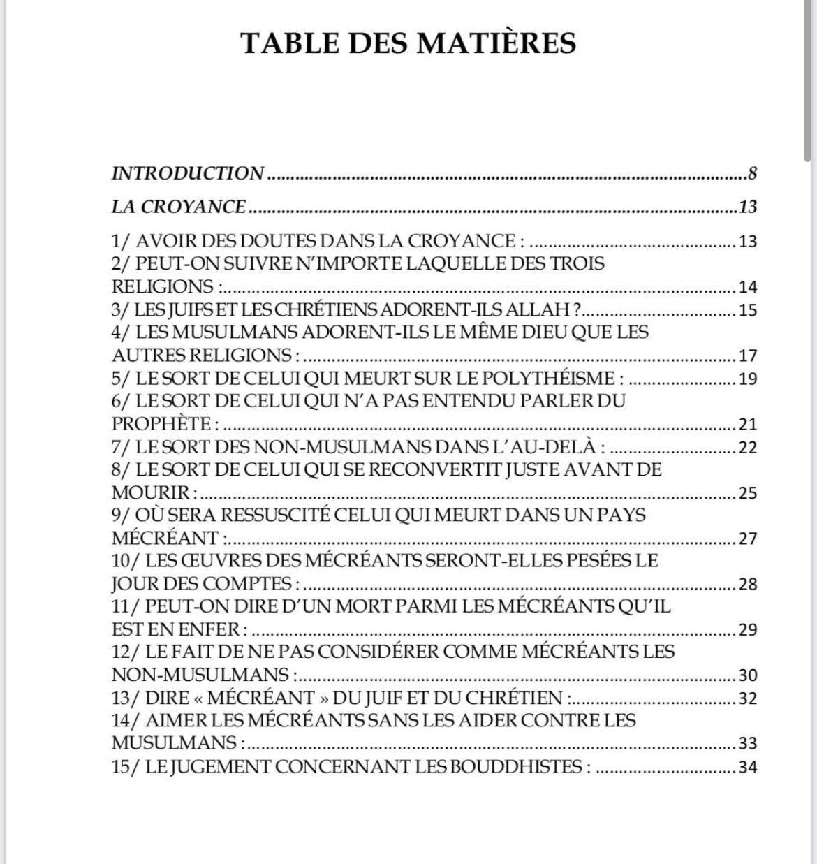 Réponses des grands savants: aux questions des musulmans d'Occident (Tome 2)
