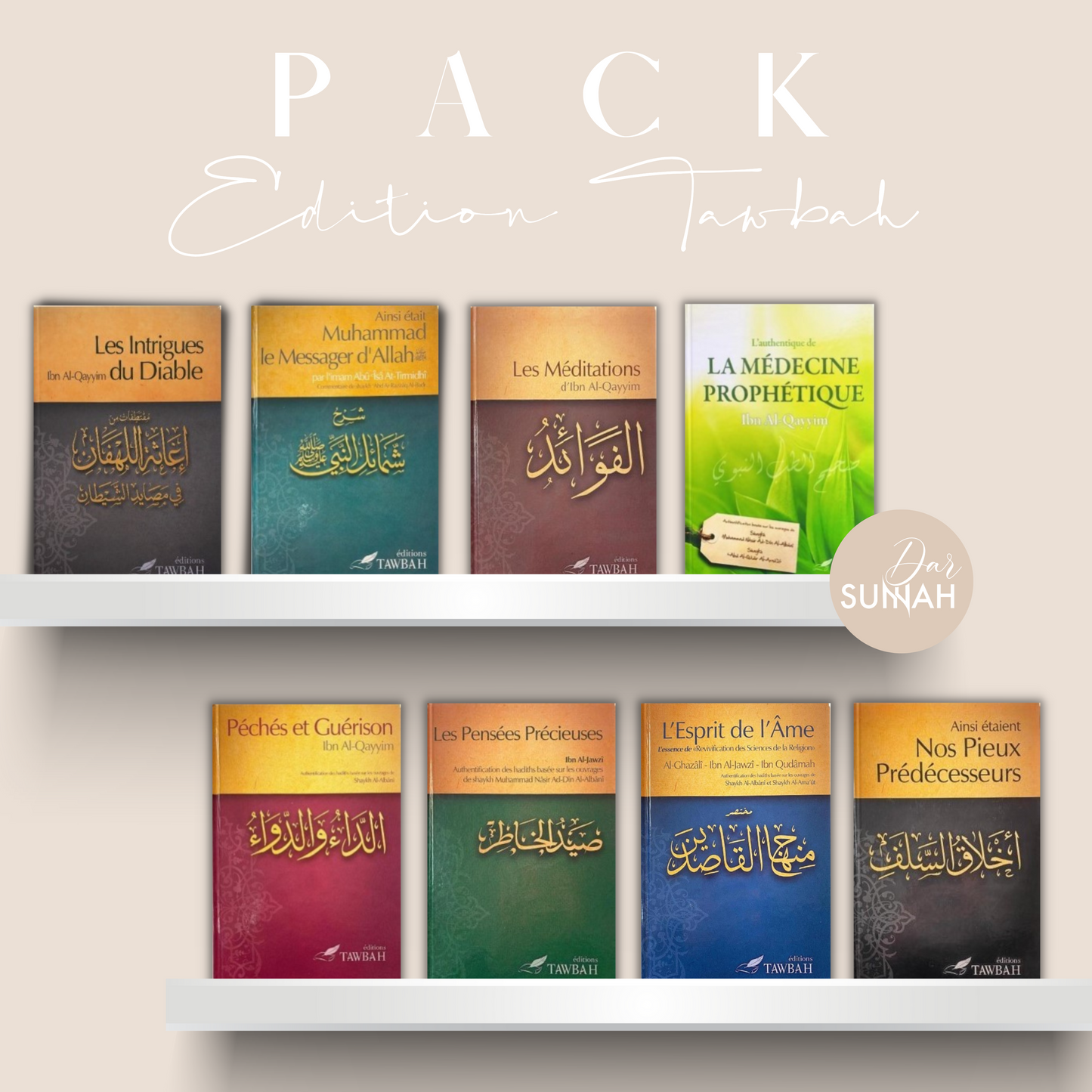 PACK LIVRES TAWBAH