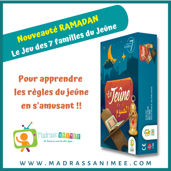 Jeu des 7 familles sur les règles du Jeûne