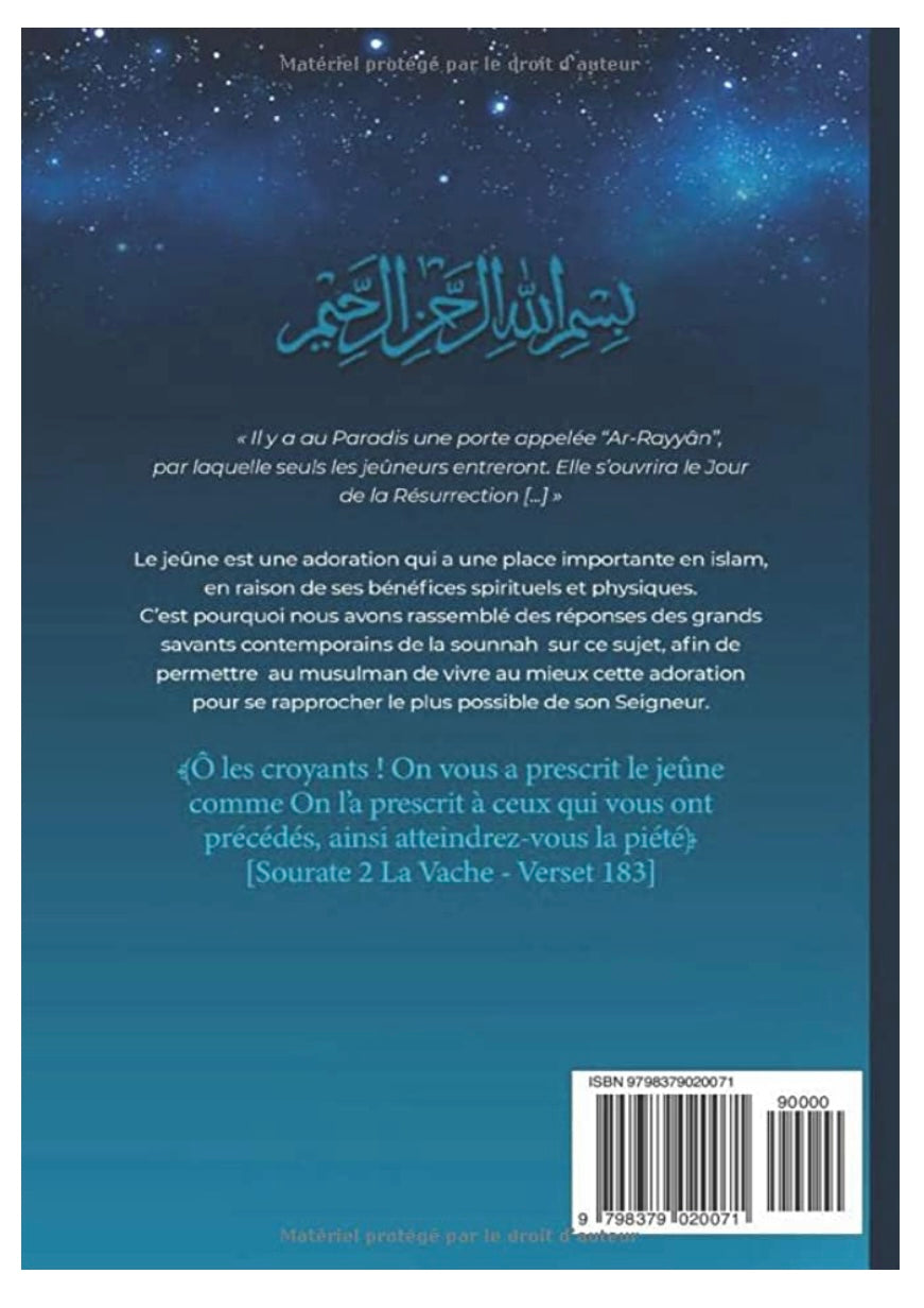 Les piliers de l'islam : Questions liées au jeûne et au ramadan