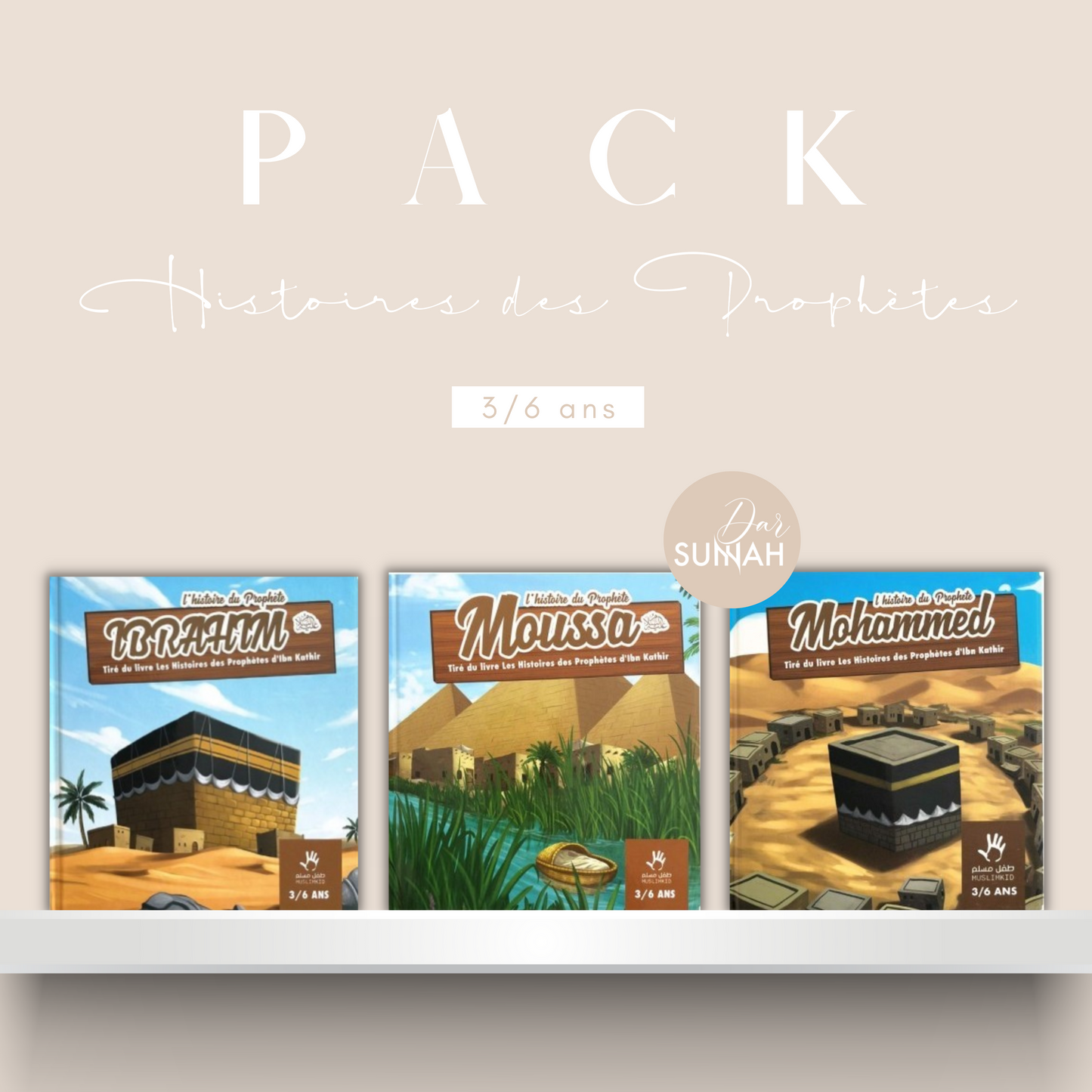 PACK DES PROPHÈTES 3-6 ANS
