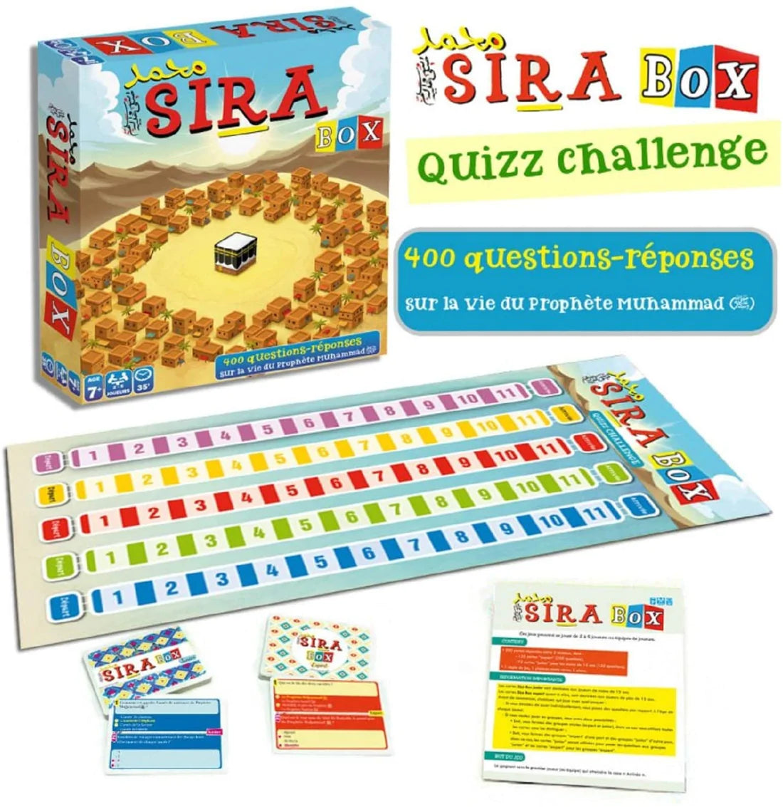 Sira Box - Jeu De Société Sur La Vie Du Prophète Mohammad