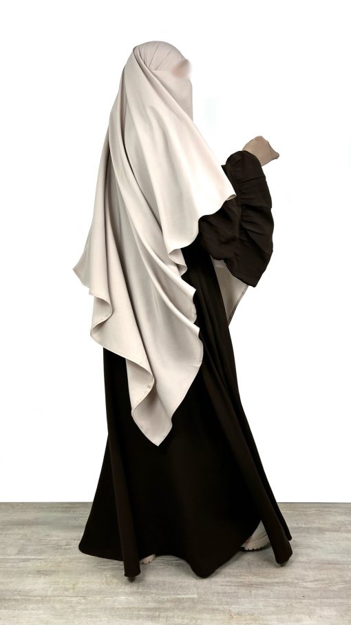 Maxi Khimar Whool Peach OUMMI ABI MOI