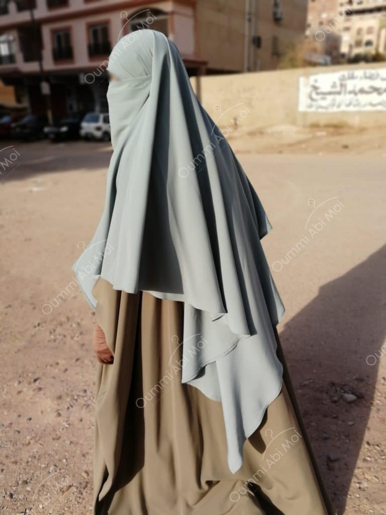Maxi Khimar Whool Peach OUMMI ABI MOI
