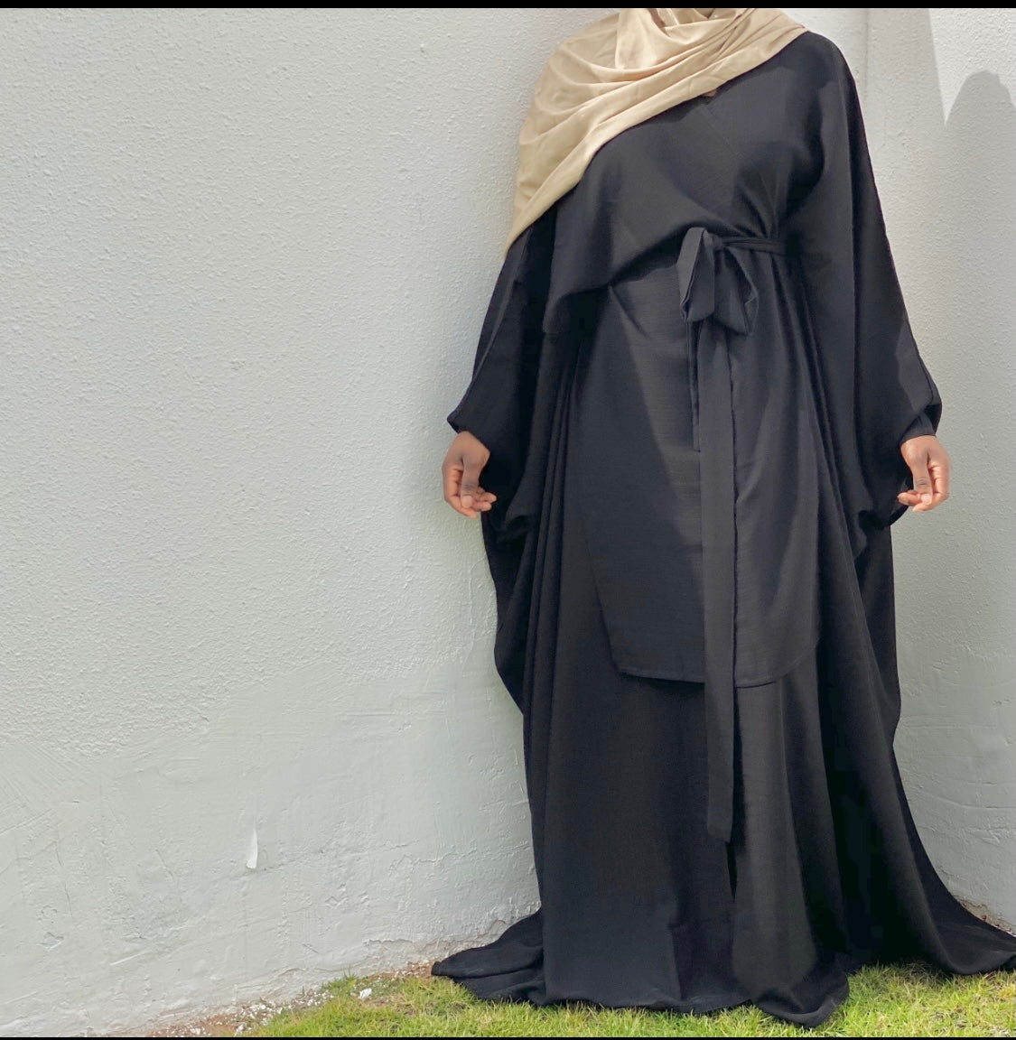 Abaya Juwayriya - Noir - FARAASHA COLLECTION