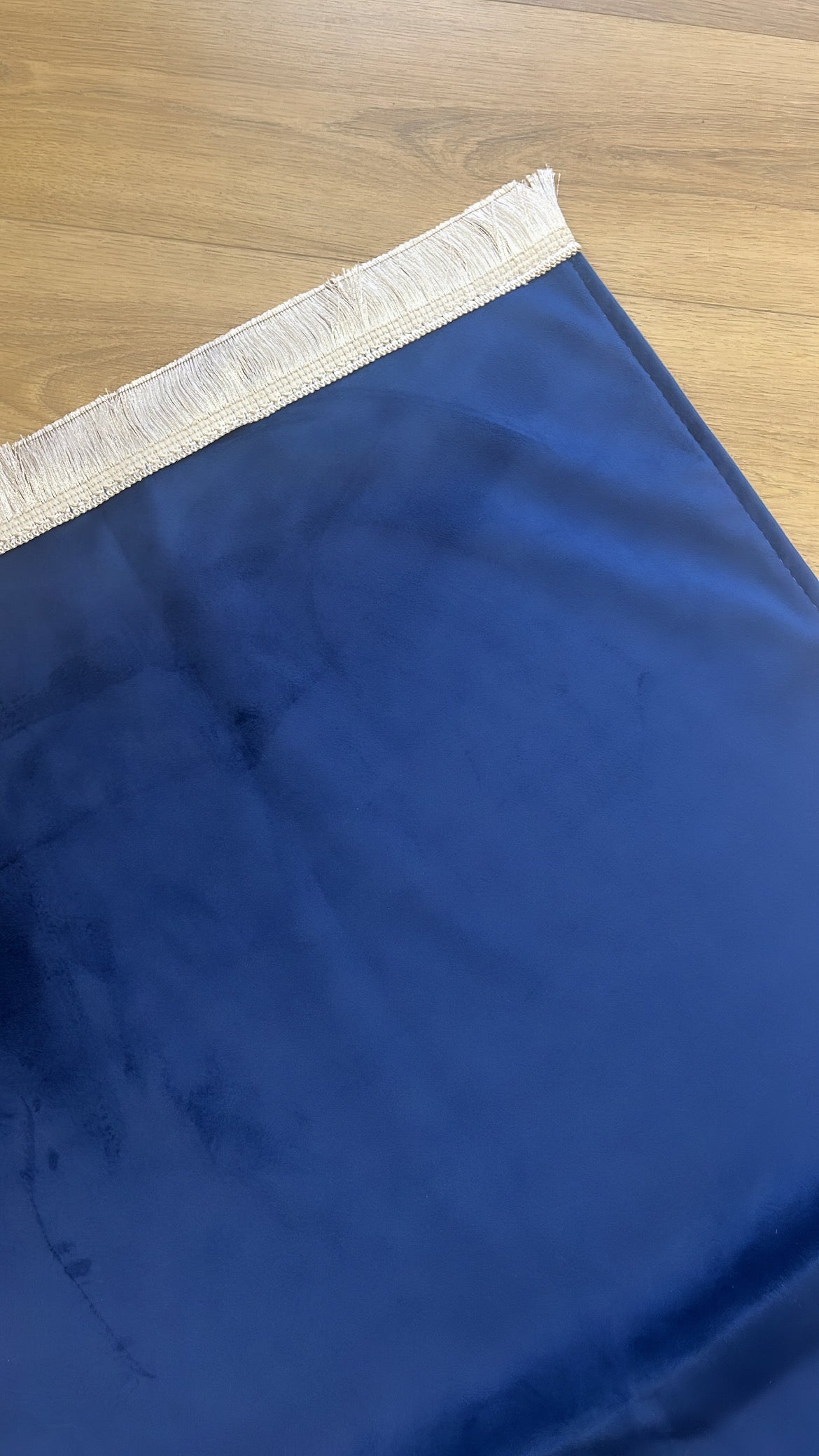 Tapis de prière luxe - bleu marine