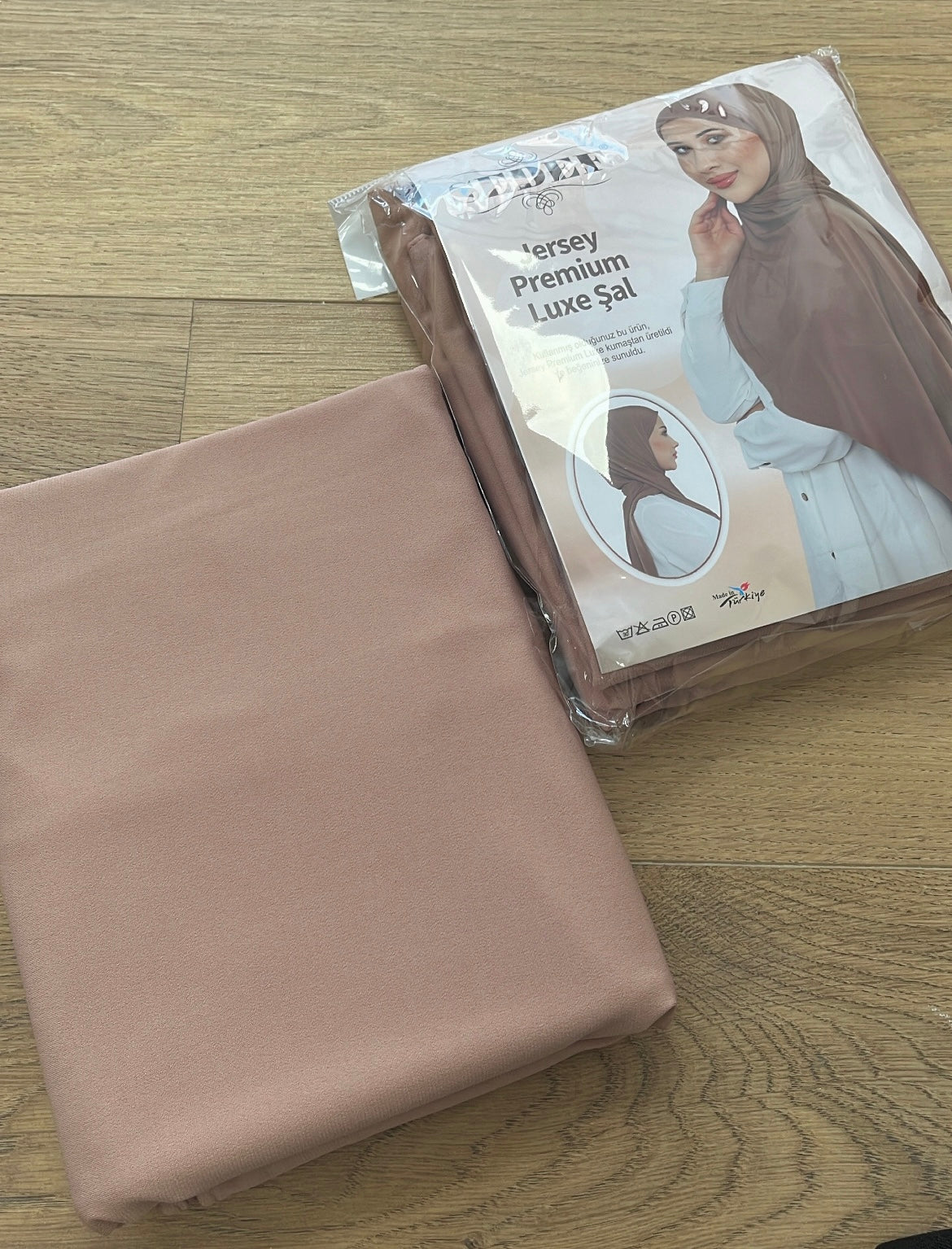 Hijab Jersey Premium Luxe - Nude Rosé
