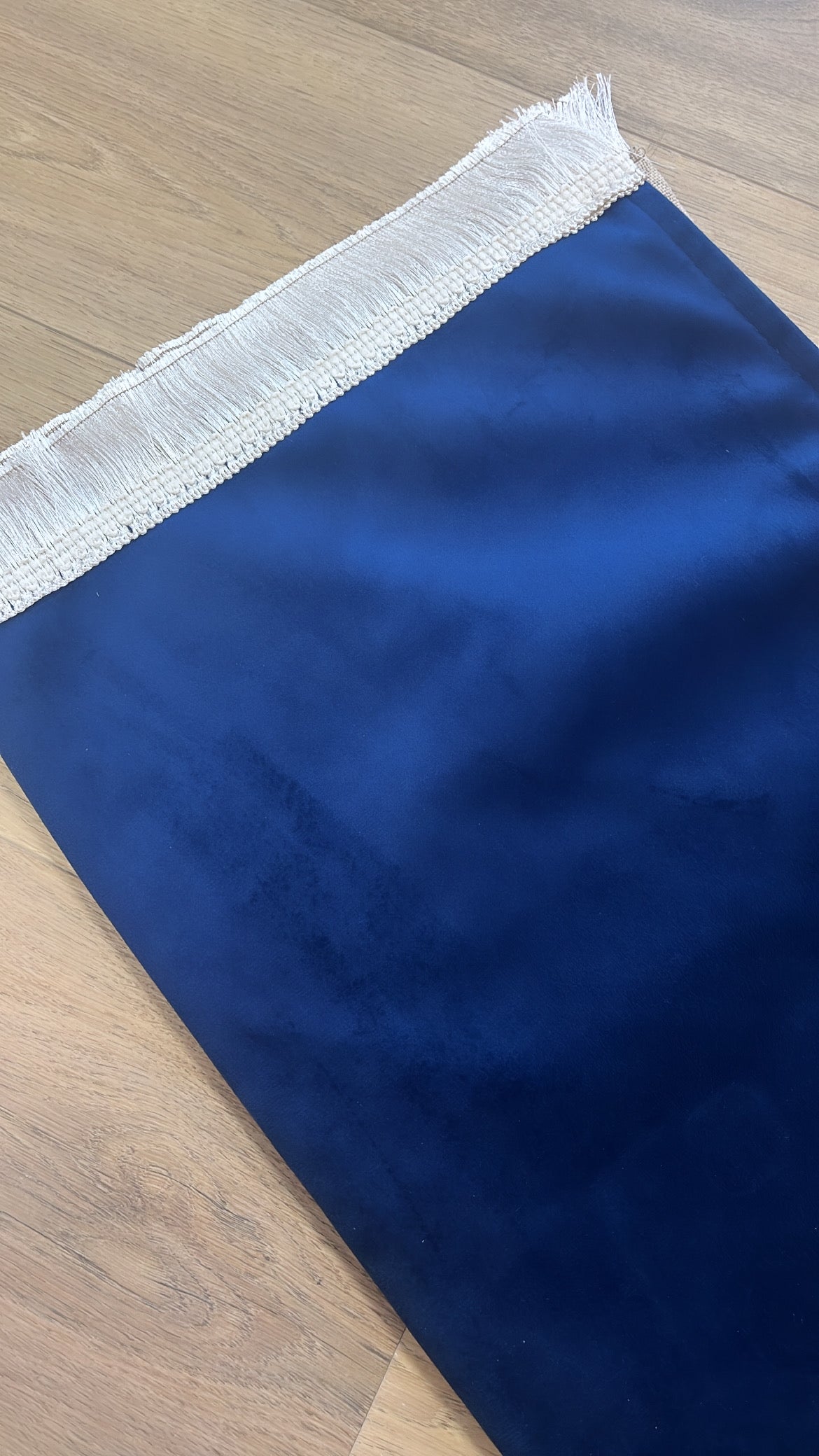 Tapis de prière luxe - bleu marine