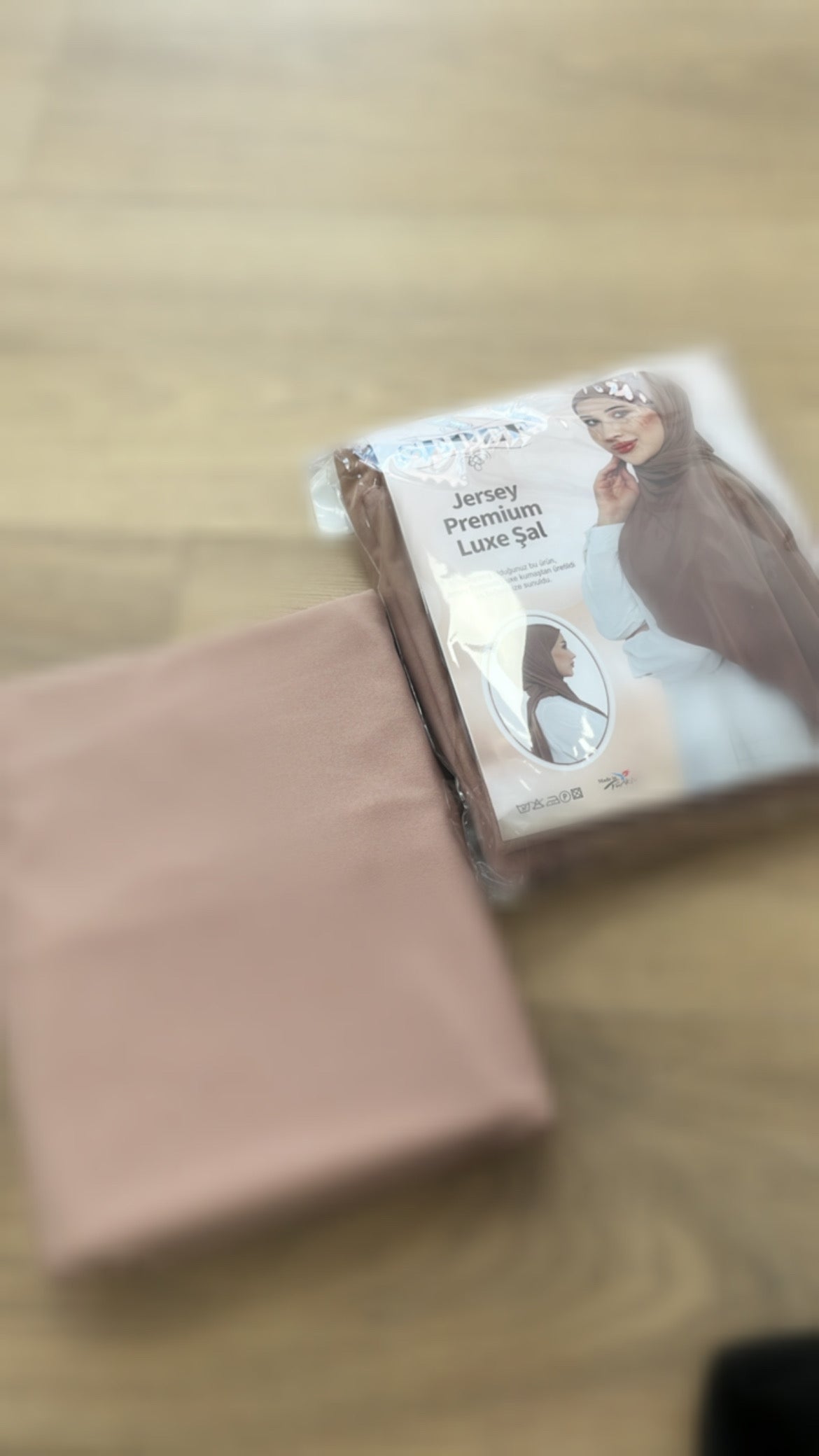 Hijab Jersey Premium Luxe - Nude Rosé