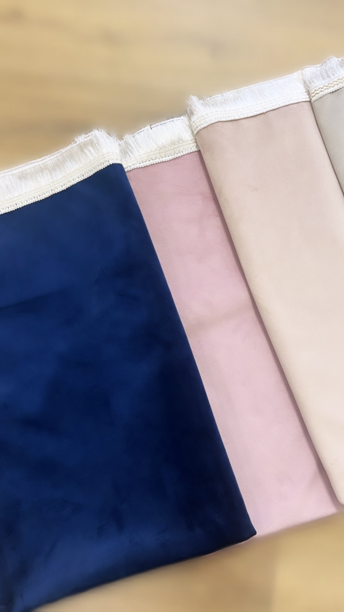 Tapis de prière luxe - bleu marine