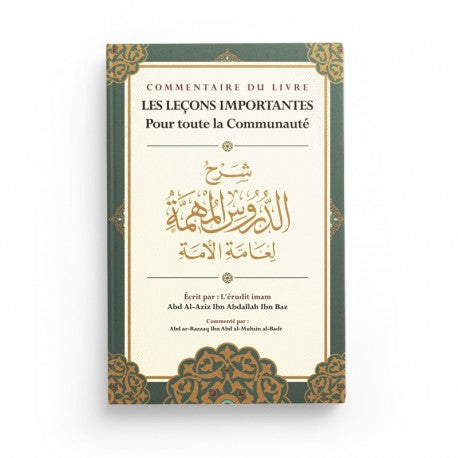 Livre islamique Les leçons importantes pour toute la communauté de Cheikh Ibn Baz - Dar Sunnah