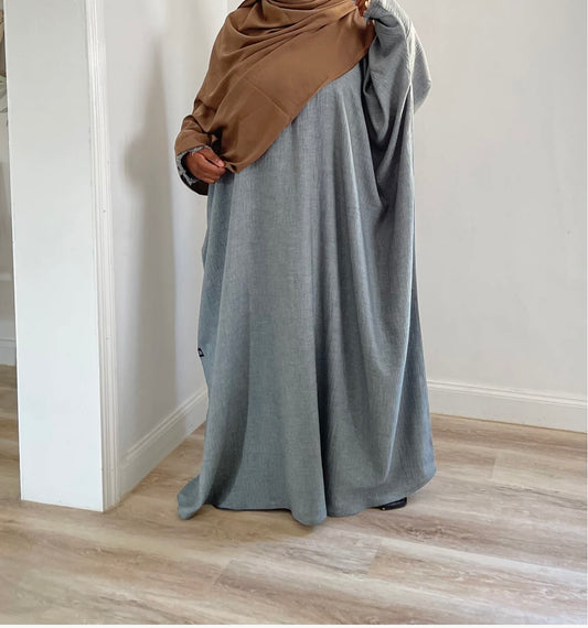 ABAYA NOMADE - Blue Stone - FARAASHA COLLECTION