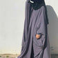 Abaya saoudienne OUMMI ABI MOI (whool peach)