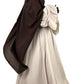 Abaya Manches Évasées Caly (Whool Peach)