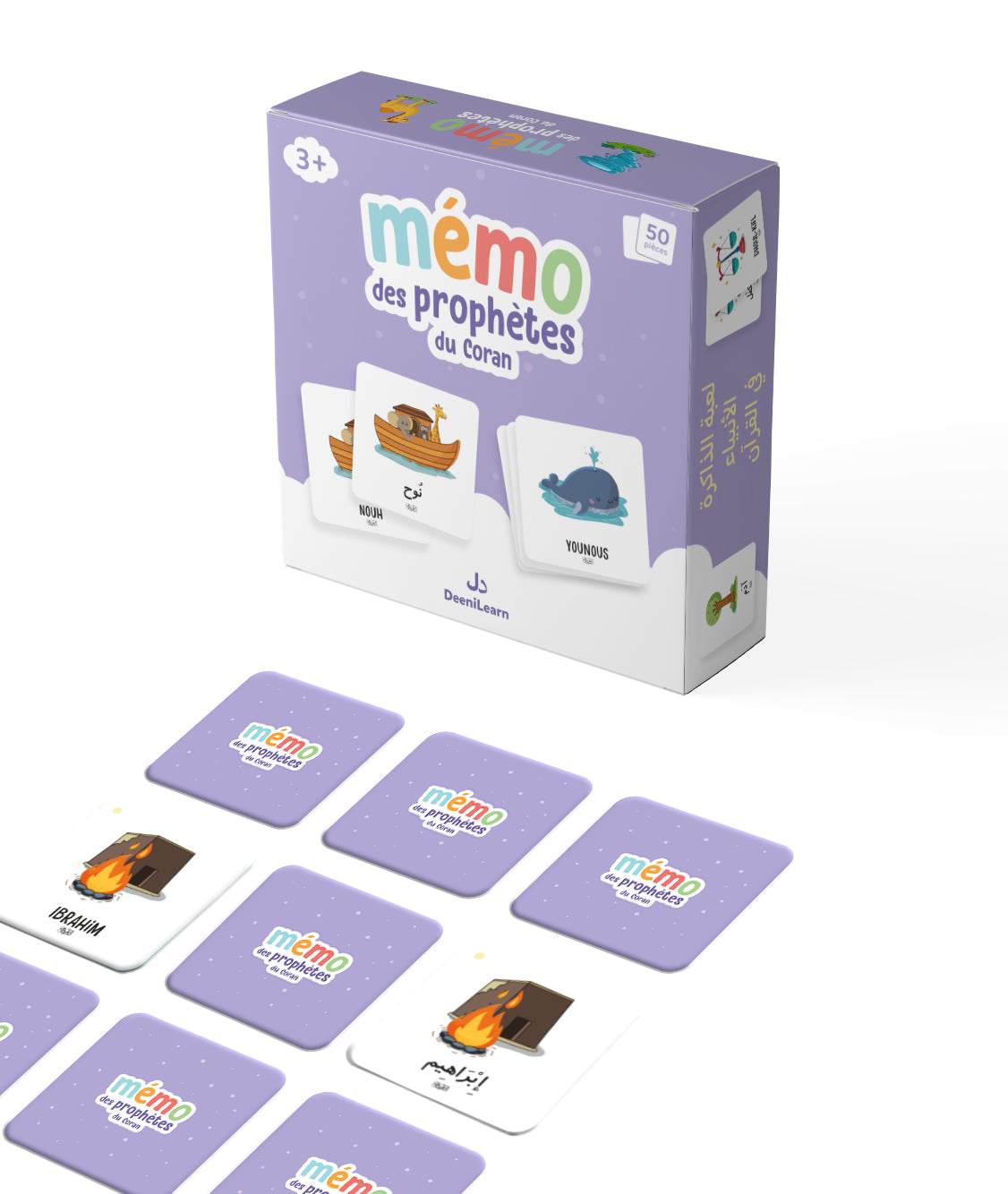 Mémo des prophètes du Coran - DEENILEARN